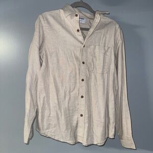 Cream Button-Up Shirt